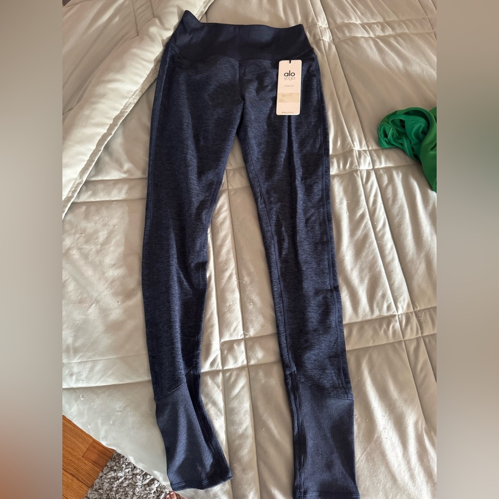 ALO Yoga Dark Blue Leggings